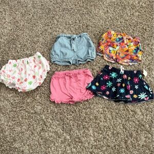 Colorful Kids Shorts Set